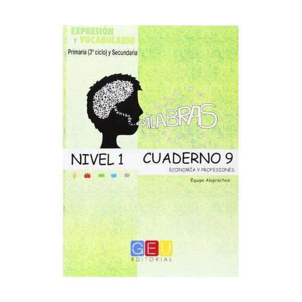 Palabras. Expresión y vocabulario. Cuaderno 9 Nivel 1