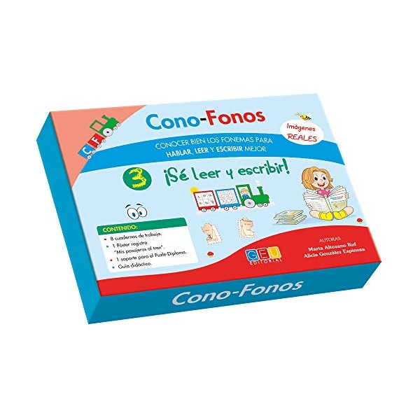 CONO-FONOS 3. ¡SE LEER Y ESCRIBIR!