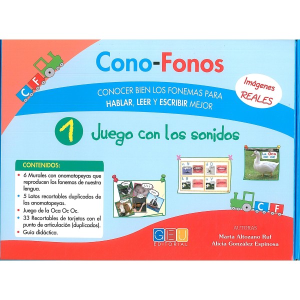 Cono-fonos nº 1. Juego con los sonidos