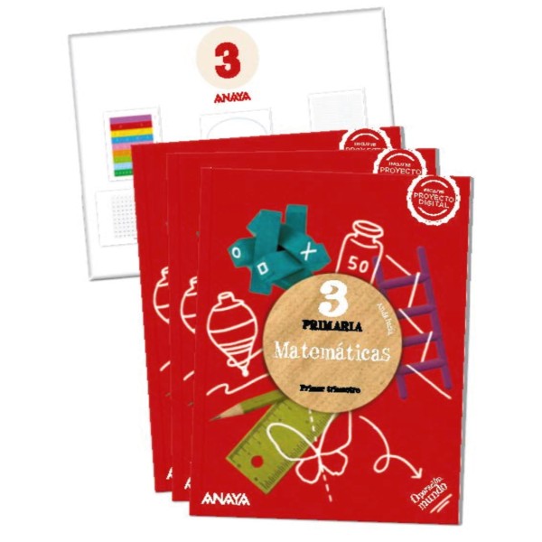 MatemÃ¡ticas 3. (Incluye material manipulativo). 3Âº EducaciÃ³n Primaria. Libro del Alumno. AndalucÃ