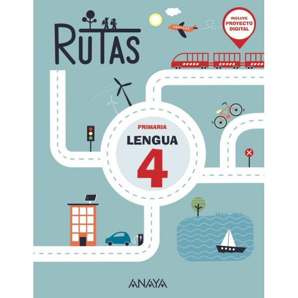 Lengua 4. RUTAS. 4º Educación Primaria. Libro del Alumno. Andalucía