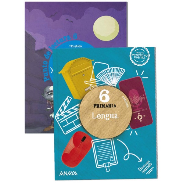 Lengua 6. (Incluye Punto de lectura 6.). 6º Educación Primaria. Libro del Alumno. Andalucía