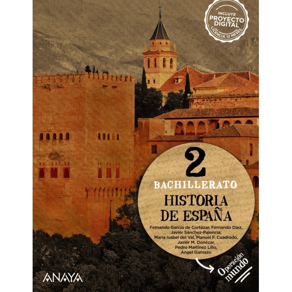 Historia de España 2. 2º Bachillerato. Libro del Alumno. Andalucía, Aragón, Asturias, Canarias,