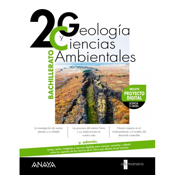 Geología y Ciencias Ambientales 2. 2º Bachillerato. Libro del Alumno. TODAS LAS AUTONOMIAS