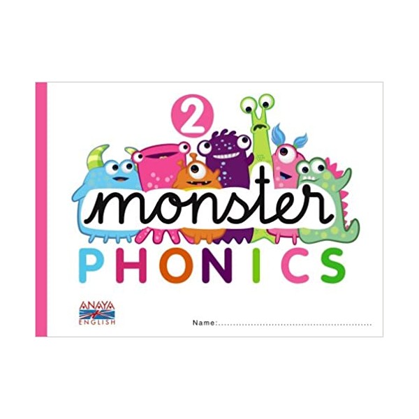 Monster Phonics 2. 3 Años Educación Infantil. Libro del Alumno. TODAS LAS AUTONOMIAS