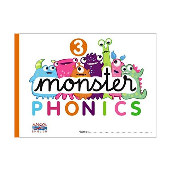 Monster Phonics 3. 3 Años Educación Infantil. Libro del Alumno. TODAS LAS AUTONOMIAS