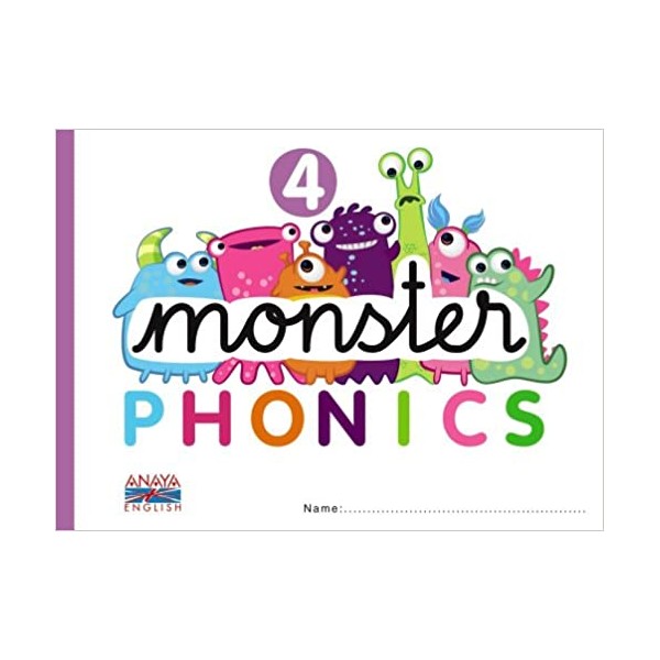 Monster Phonics 4. 4 Años Educación Infantil. Libro del Alumno. TODAS LAS AUTONOMIAS