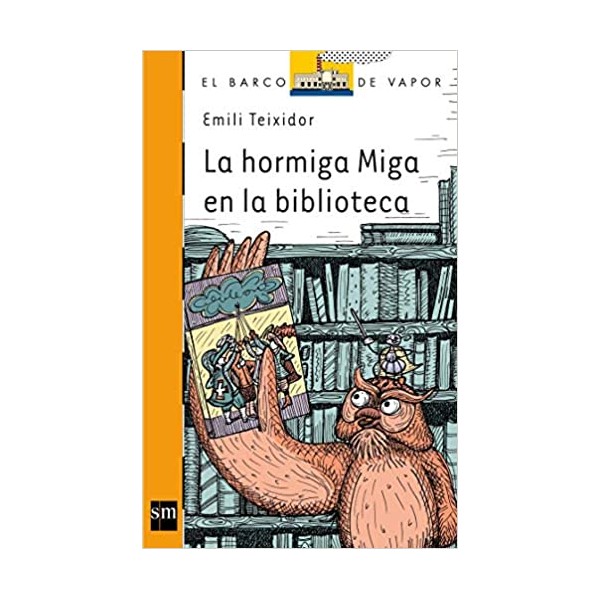 BVN.218 LA HORMIGA MIGA EN LA BIBLIOTECA