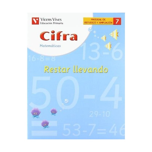 Cifra C-7 Restar Llevando Segundo de Primaria