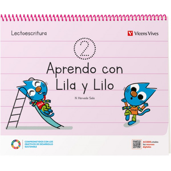 APRENDO CON LILA Y LILO CUADERNO 2