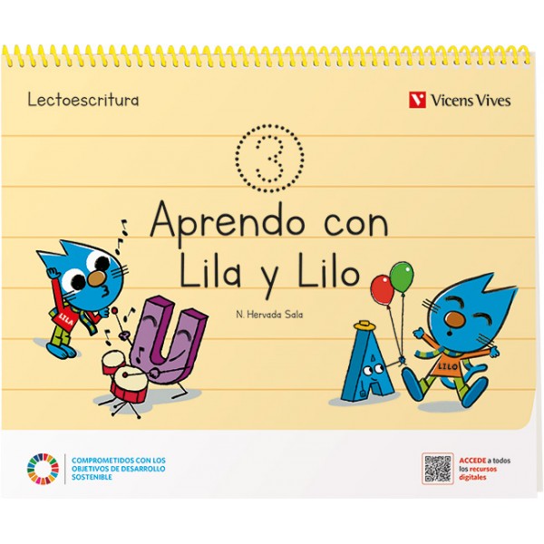 APRENDO CON LILA Y LILO CUADERNO 3