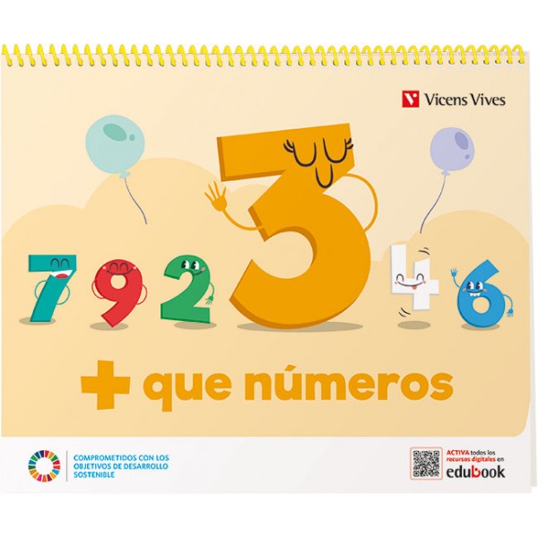 + QUE NUMEROS CUADERNO 3