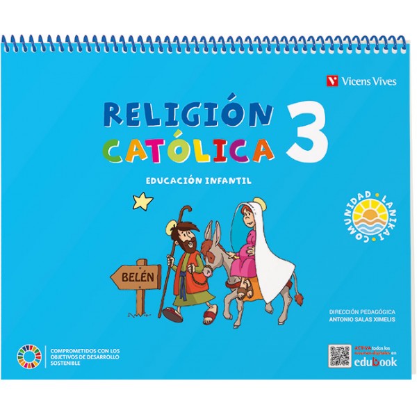 RELIGION CATOLICA 3 AÑOS (COMUNIDAD LANIKAI)