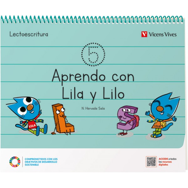 APRENDO CON LILA Y LILO CUADERNO 5