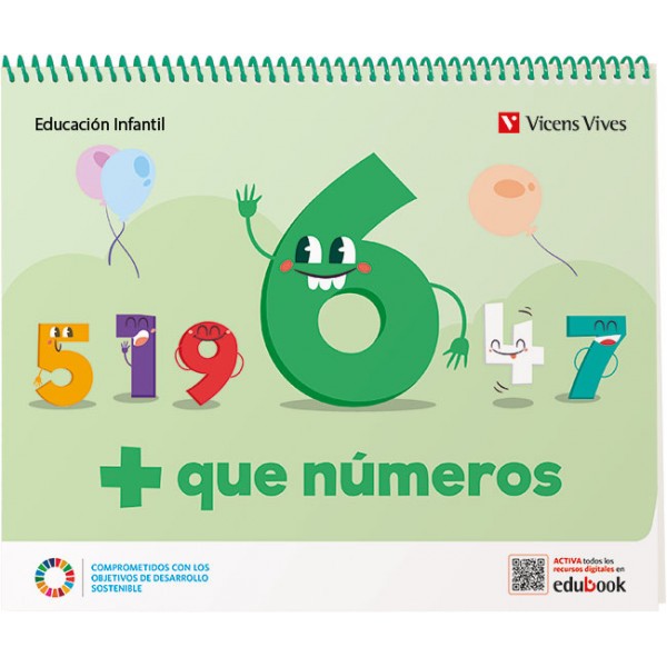 + QUE NUMEROS CUADERNO 6