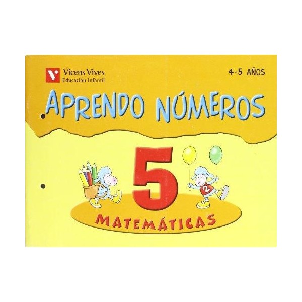 Aprendo Numeros Cuaderno 5 (4-5 A¿os)