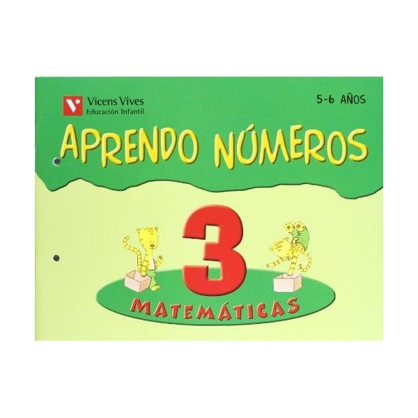 Aprendo Numeros Cuaderno 3 (5-6 Años) Infantil 5 años