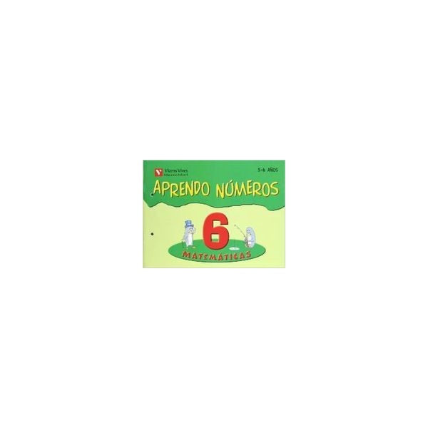 Aprendo Numeros Cuaderno 6 (5-6 Años) Infantil 5 años