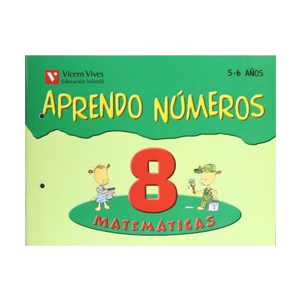 Aprendo Numeros Cuaderno 8 (5-6 Años) Infantil 5 años