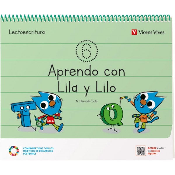 APRENDO CON LILA Y LILO CUADERNO 6