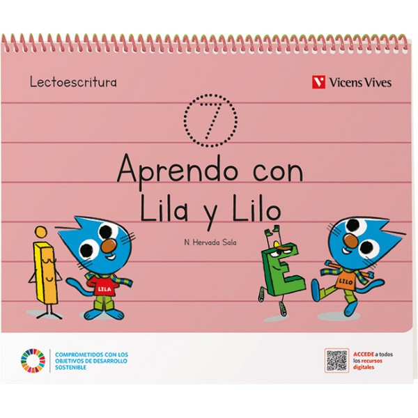 APRENDO CON LILA Y LILO CUADERNO 7