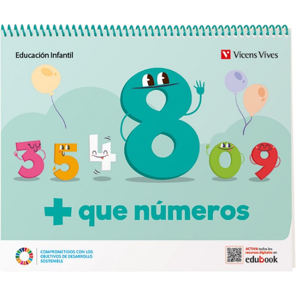 + QUE NUMEROS CUADERNO 8