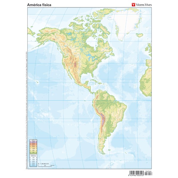 Mapa mudo fo america f p50