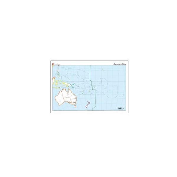 Mapa mudo fo oceania p p50