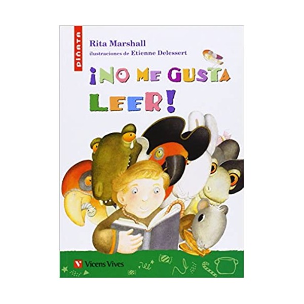 No Me Gusta Leer - Piñata Auxiliar educación primaria