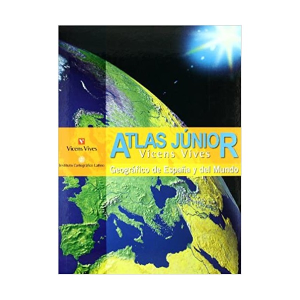 Atlas Junior De España Y Mundo N/e Auxiliar educación primaria