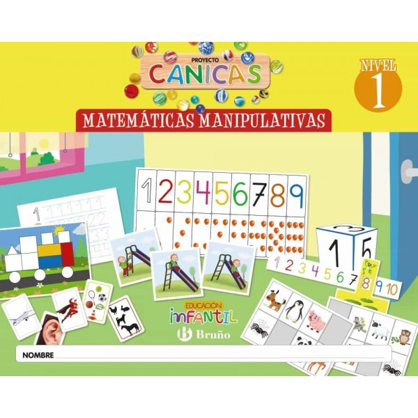 Matemáticas Proyecto Canicas 3 años. 3 Años Educación Infantil. Cuaderno del Alumno. Andalucía,