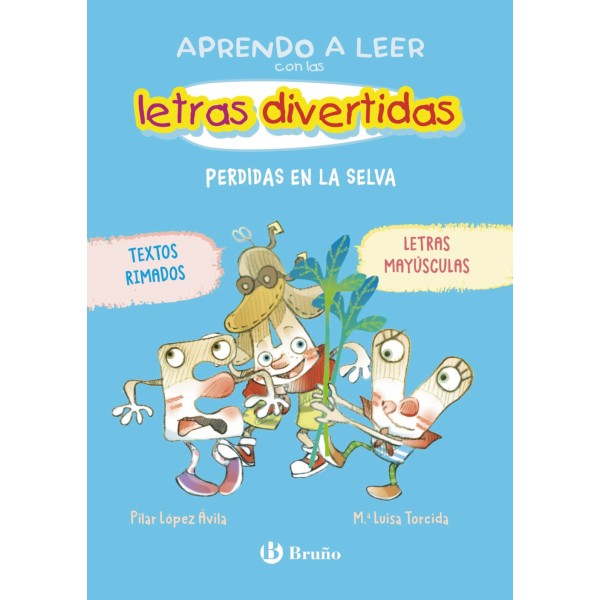 Aprendo a leer con las letras divertidas, 2. Perdidas en la selva