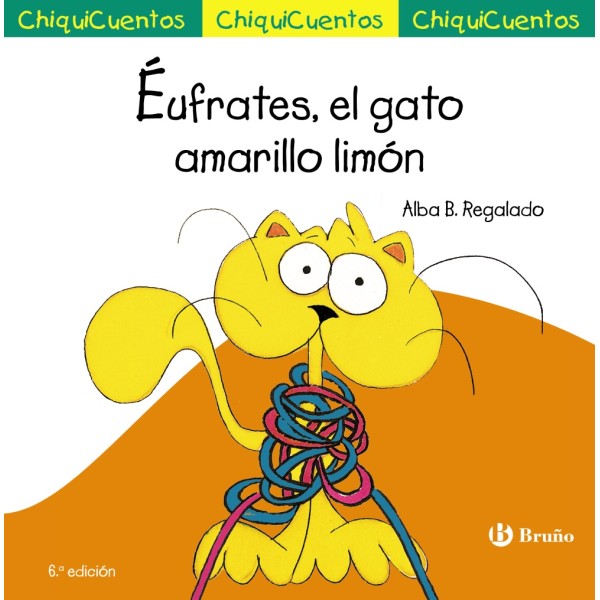 ChiquiCuento 22. Éufrates, el gato amarillo limón