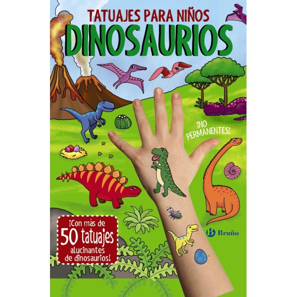 Tatuajes para niños. Dinosaurios