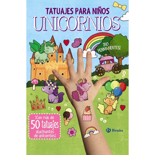 Tatuajes para niños. Unicornios