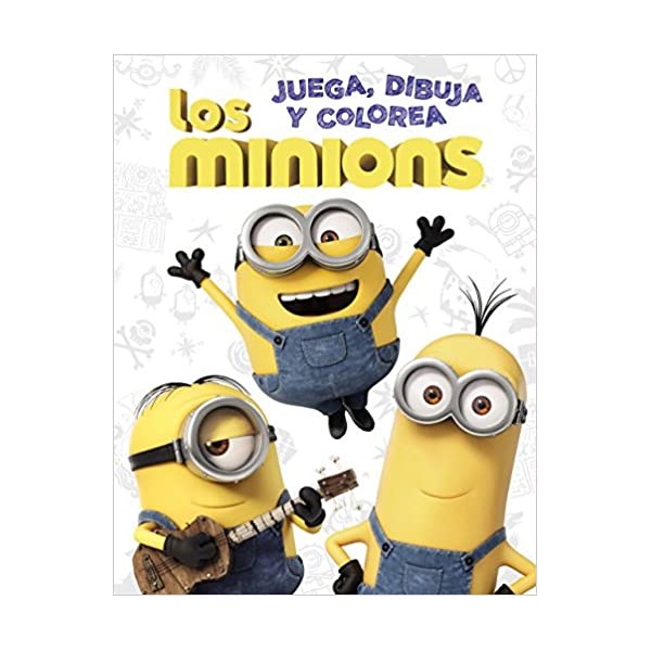 Minions juega dibuja y colorea