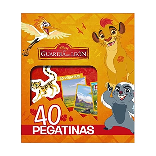 La guardia del león. 40 Pegatinas Disney