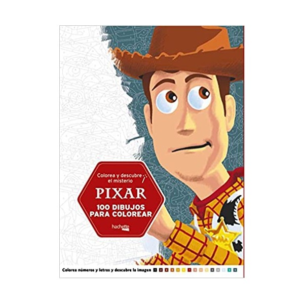 Colorea y descubre el misterio Pixar