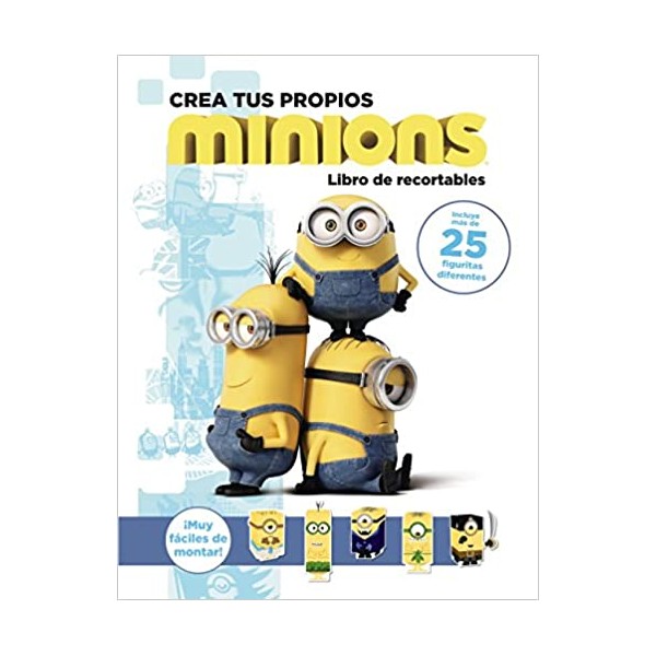 Minions libro de recortables