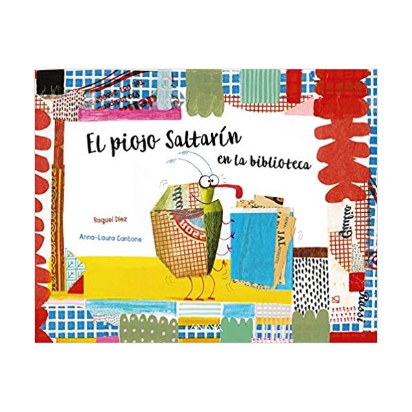 El Piojo Saltarín en la biblioteca