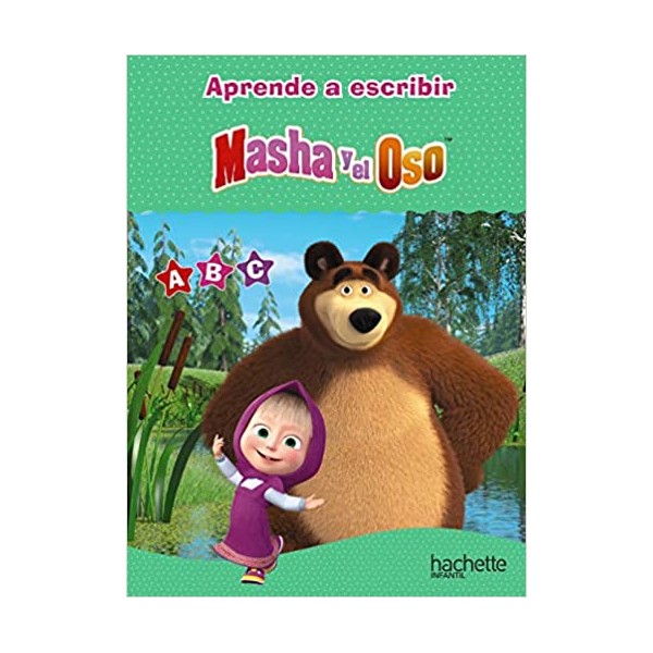 Las letras con Masha y el Oso