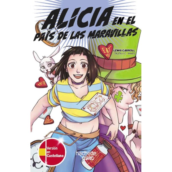 Alicia en el País de las Maravillas, edición bilingüe (castellano-inglés)