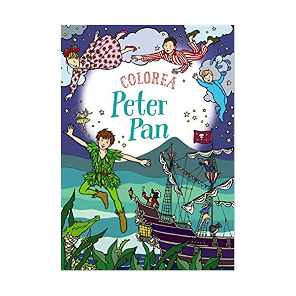 Colorea peter pan