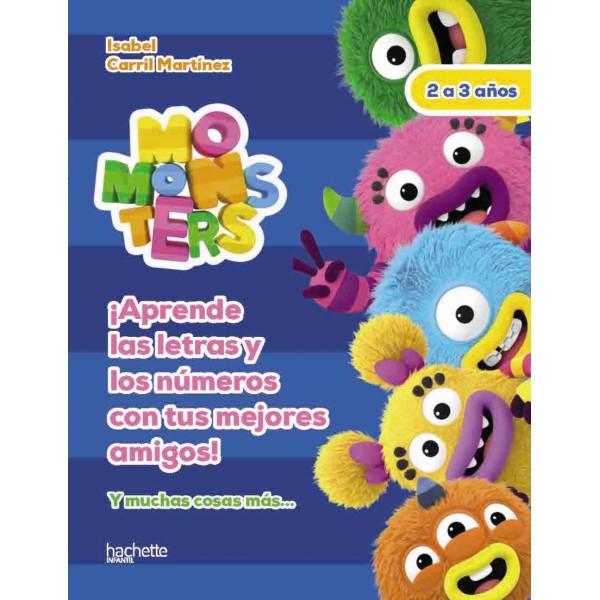 Aprende las letras y los números con los Momonsters, 2-3 años