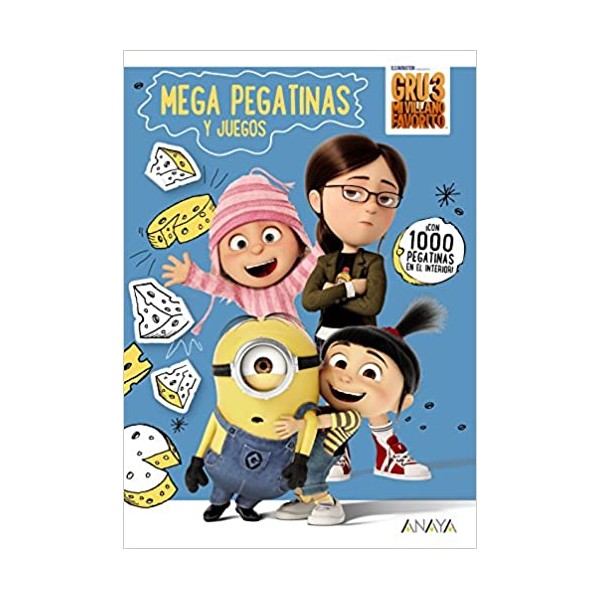 Gru 3 mega pegatinas y juegos