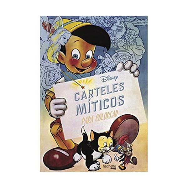 Disney carteles miticos para colorear