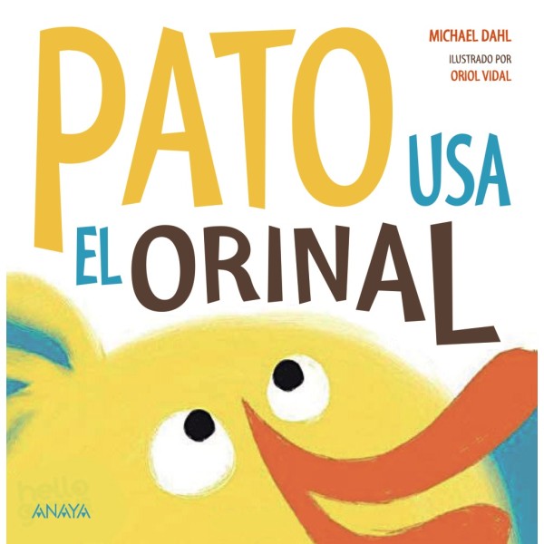 Pato usa el orinal