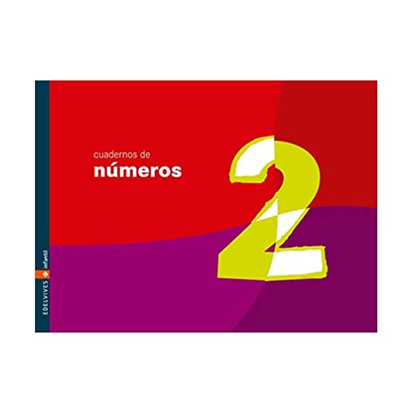 Cuaderno 2 de números (Infantil)