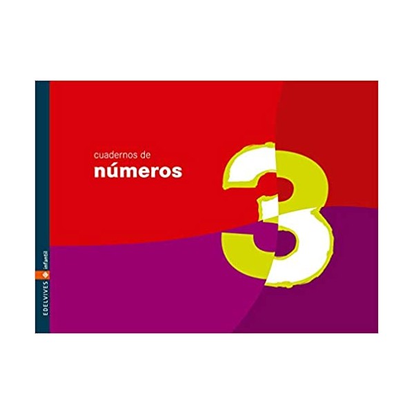 Cuaderno 3 de números (Infantil)