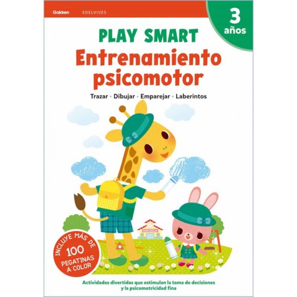 Play Smart : Entrenamiento psicomotor. 3 años